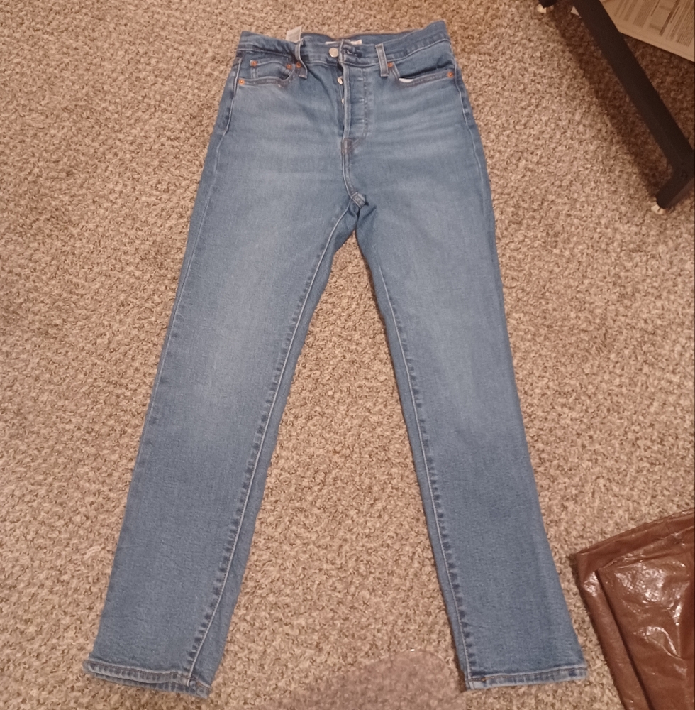 Levi Straus Wedge straight jeans size 28